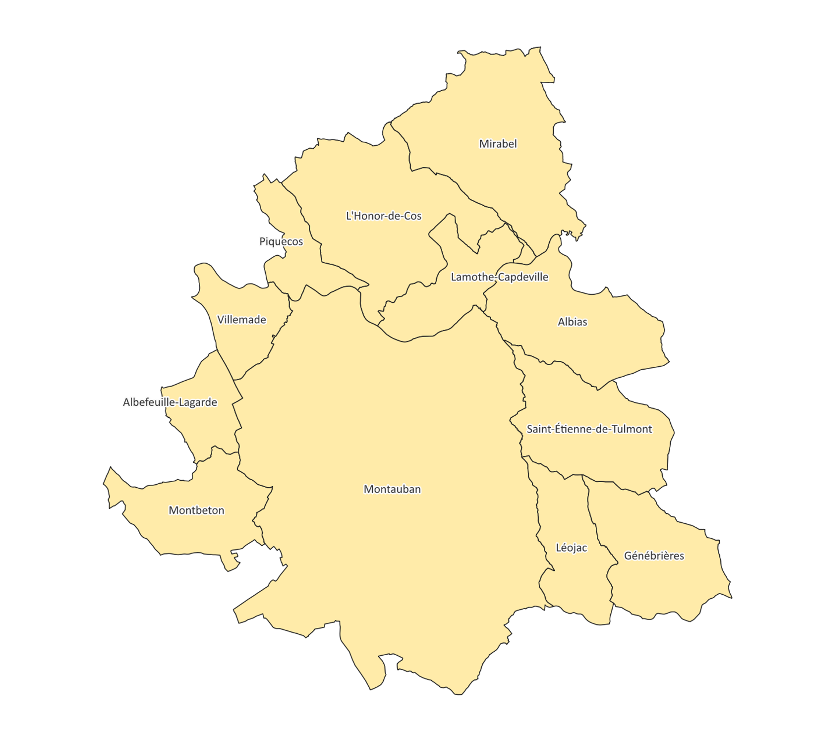 Carte CPTS Montauban